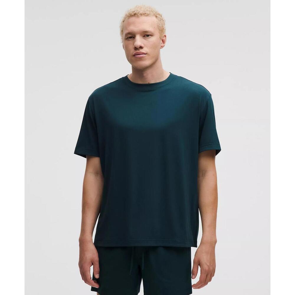 EasySet Training Short-Sleeve Shirt - Indochine Blue - Picture 2 of 4